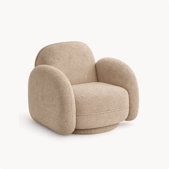 Fauteuil, Pouf