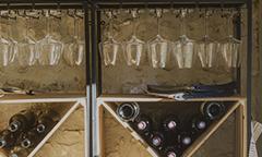 Glass for restaurant