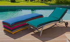 Deckchair cushion