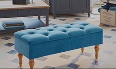 Bed bench, Seat