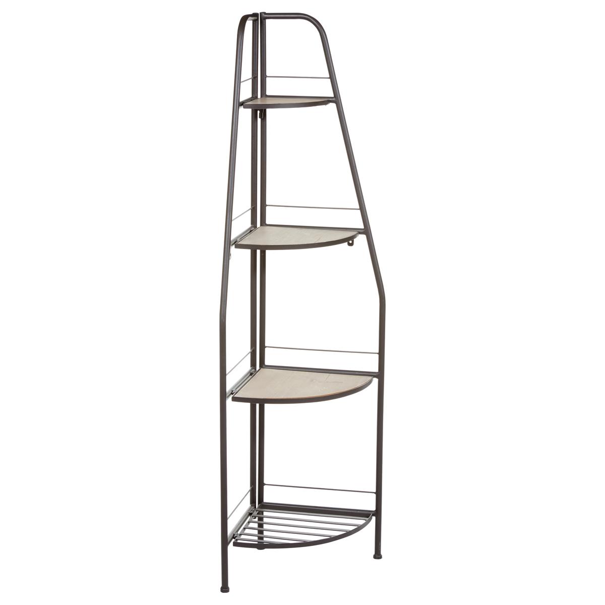 4 tier corner shelf H137 cm - Deco, Furniture for Professionals ...