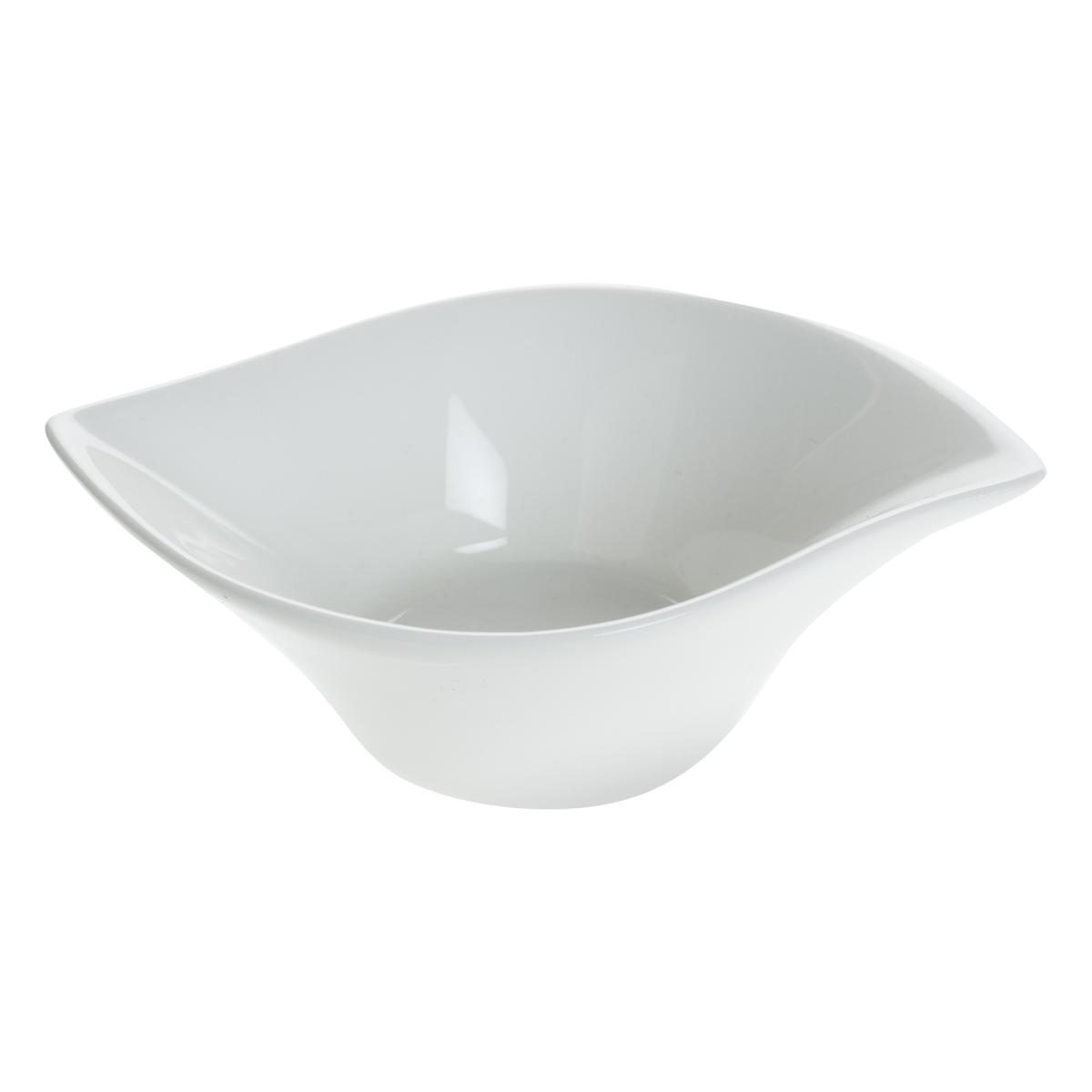 Lot de 6 mini coupelles 4 formes en porcelaine