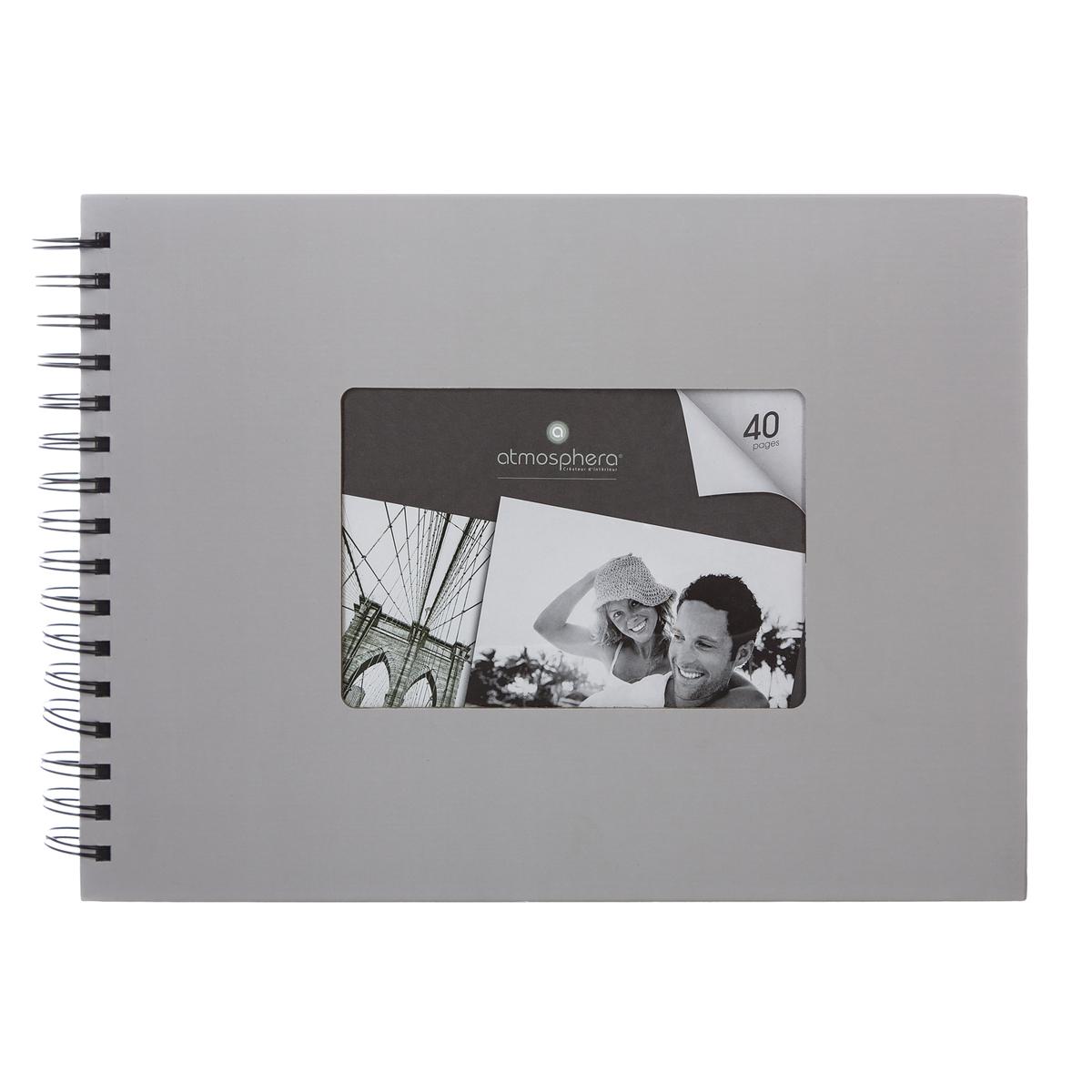 Large spiral photo album with 160 photos - Grey - Deco, Furniture for  Professionals - Decoration Brands