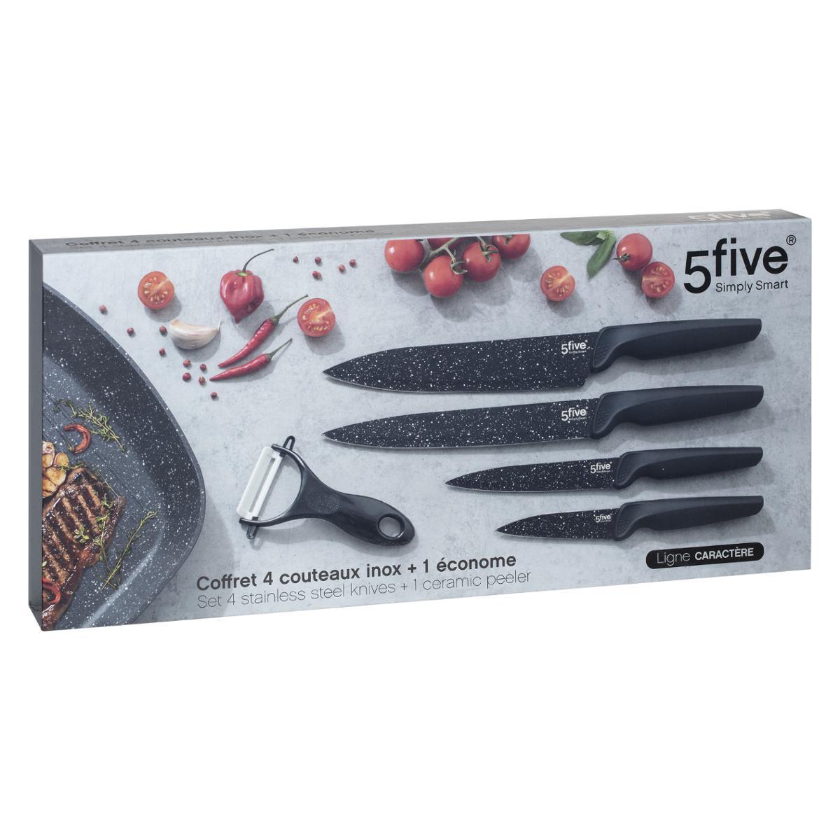 Five simply smart Stainless Kitchen Knife 28.5 cm Silver