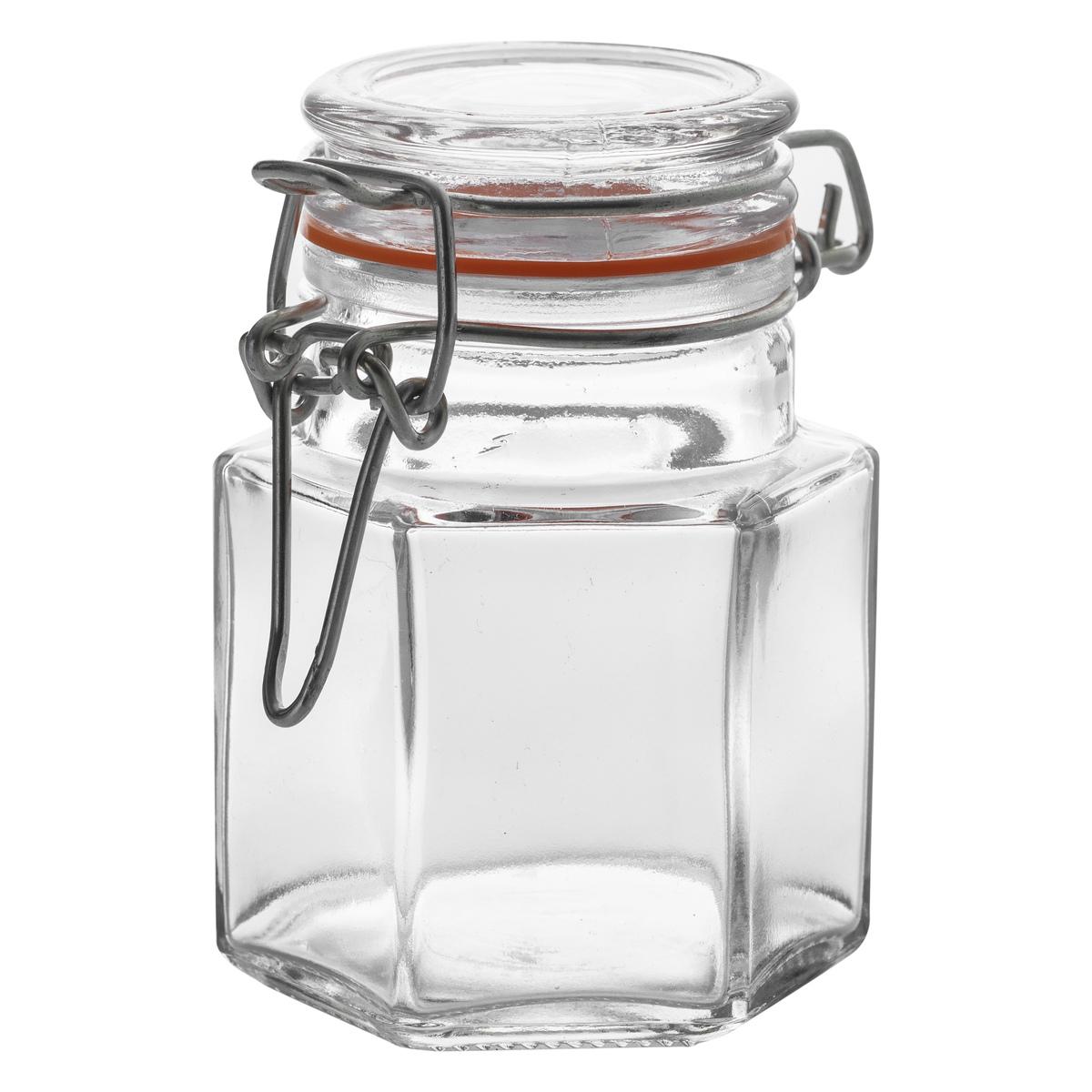 Hermetically sealed glass jar 10cl - Deco, Furniture for Professionals -  Decoration Brands