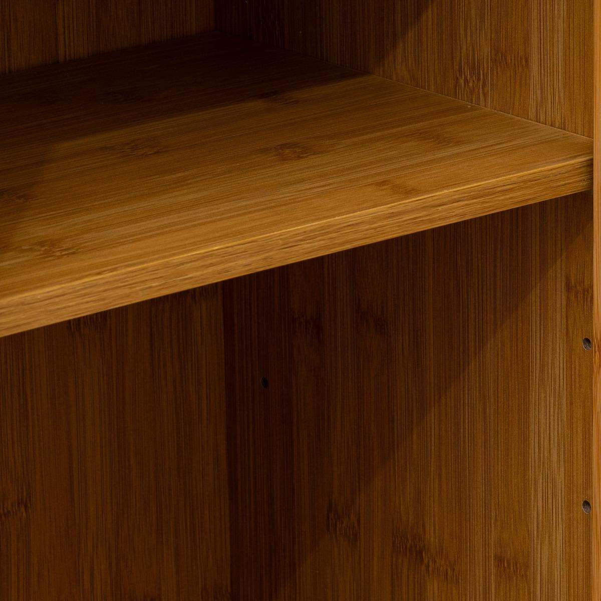 Meuble à poser bas "Sicela" H78,5cm en bambou