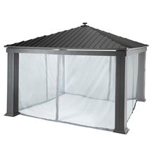 Mosquito net for "Patia" slate arbor 4x4m in polyester