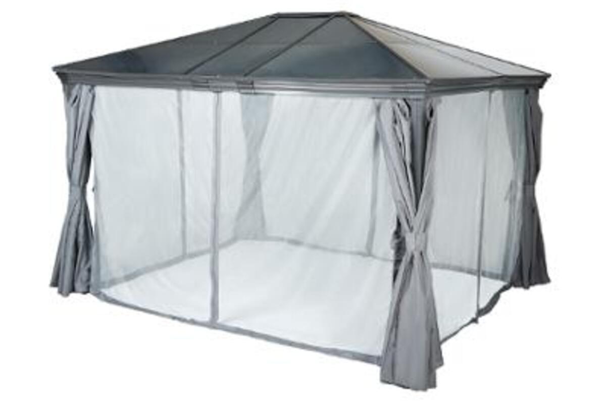 Set of 4 mosquito net curtains for "Belize" arbour 3,6x3m