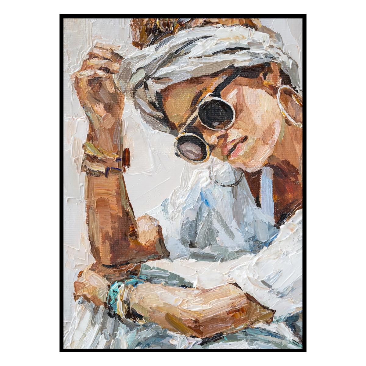 Printed canvas with frame 50x70cm