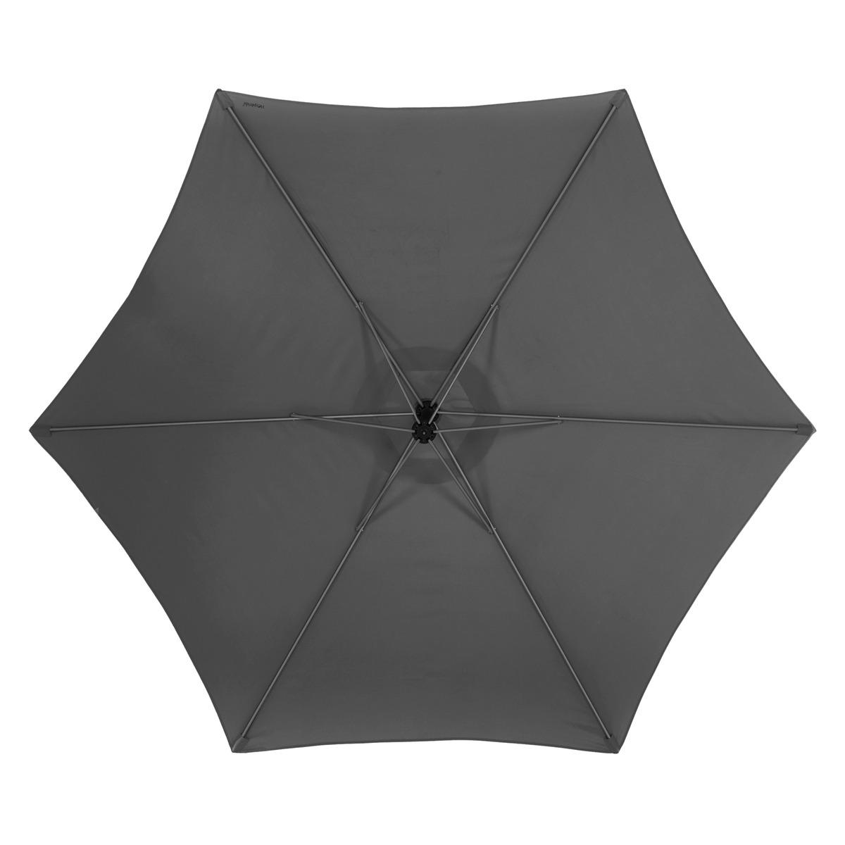 Decentralized parasol 3 m Manoa Slate co, for Professionals - Brands