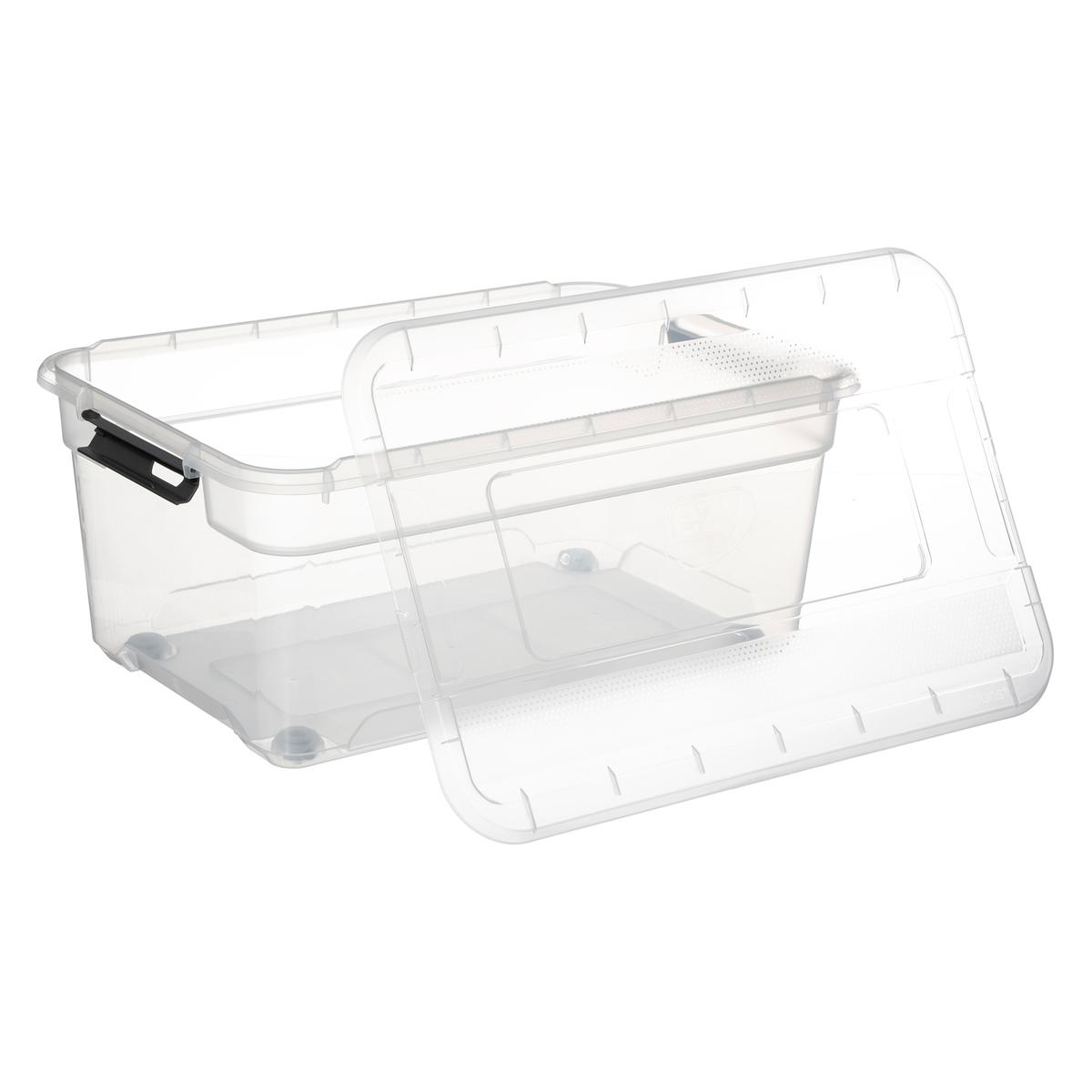 Solutions+ transparent plastic box 40L for Professionals