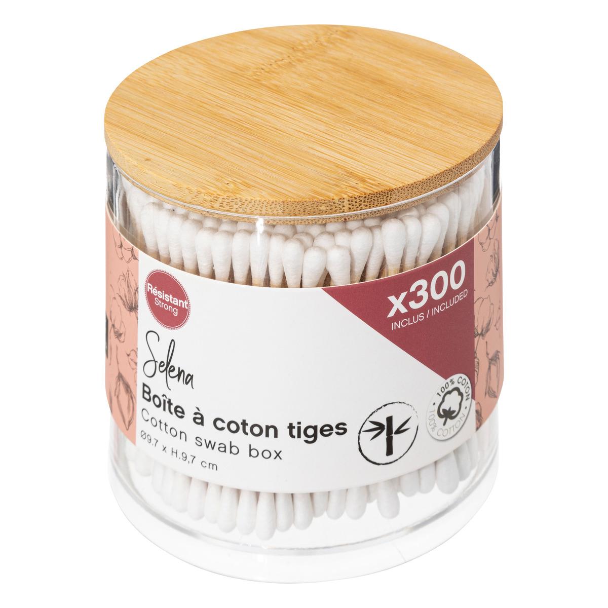 Coton tige bambou - Boite de 100