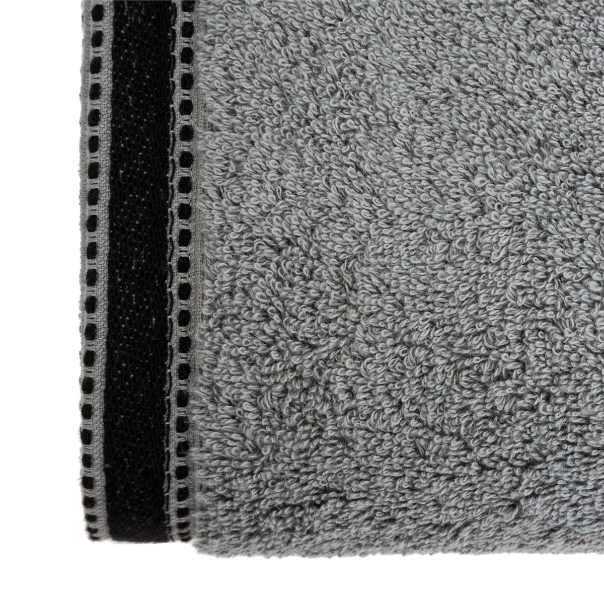 Drap de douche "Joia" coton gris ardoise 70x130cm