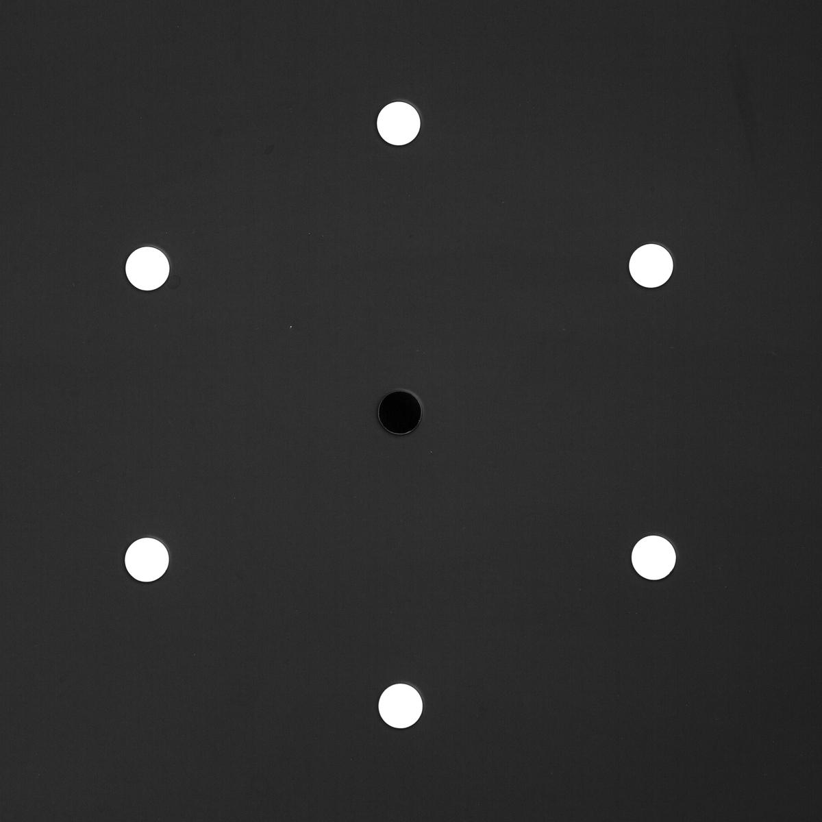 Chaise "Niko" métal noir