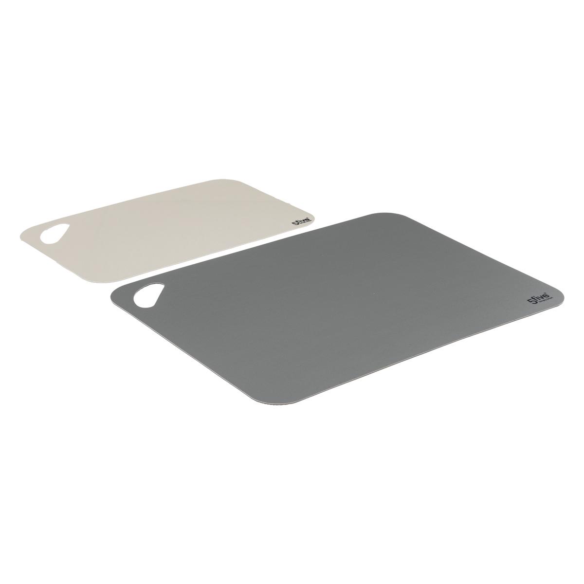 Set of 2 flexible cutting boards grey oards - Deco, Furniture for  Professionals - Decoration Brands