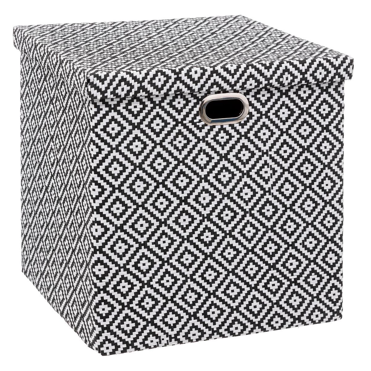 Boite De Rangement Decorative Avec Couvercle Boîte de rangement 31 x 31 couvercle - Déco, mobilier pour les  professionnels - Decoration Brands