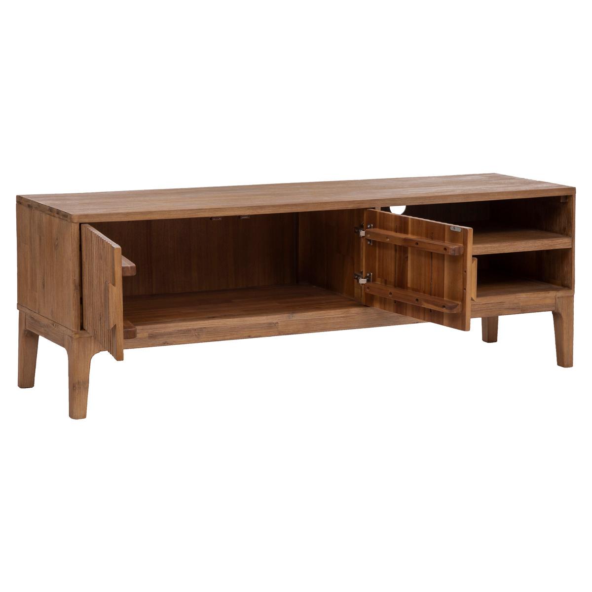 Sabor" acacia TV stand 55x160cm