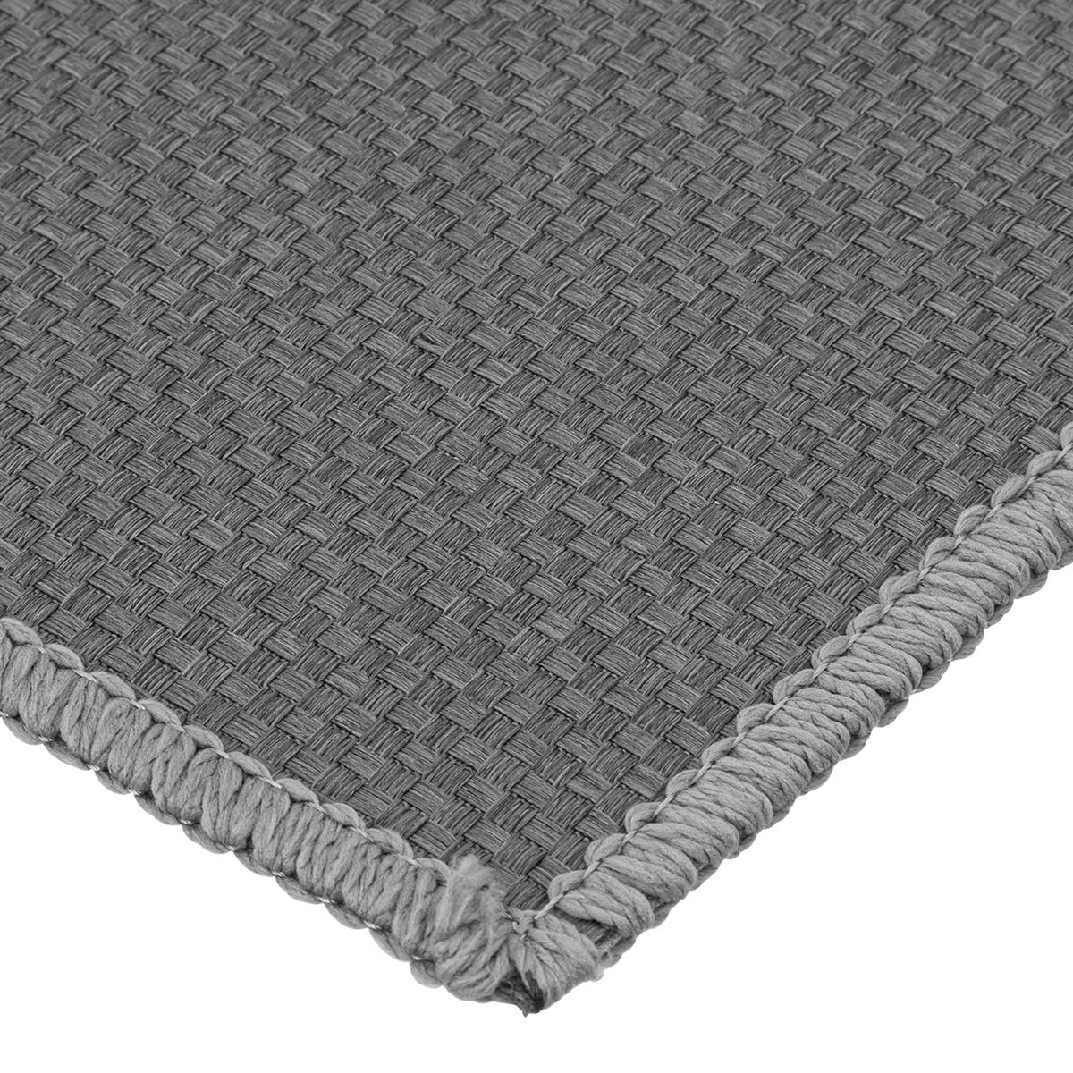 5five - tapis 45x75cm gris anthracite