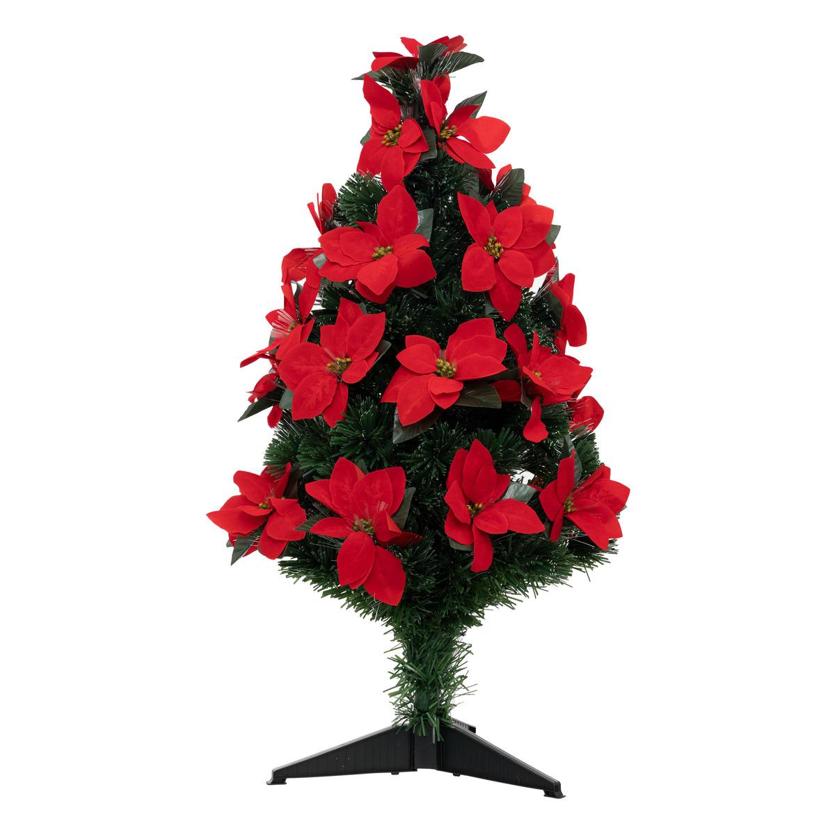 Couronne de Noël - décorée - 34 cm - plastique - accroche-porte en fer  inclus | bol