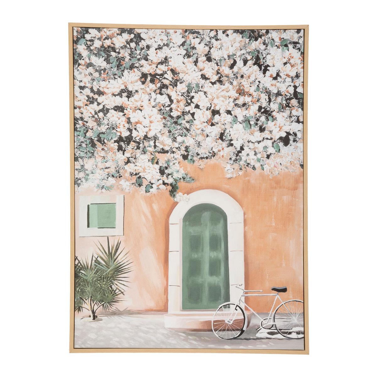 TOILE IMPRIMEE GINKO 58X58CM