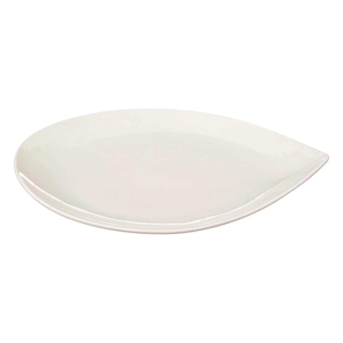 Set of 6 "Goutte" plates 29x26cm