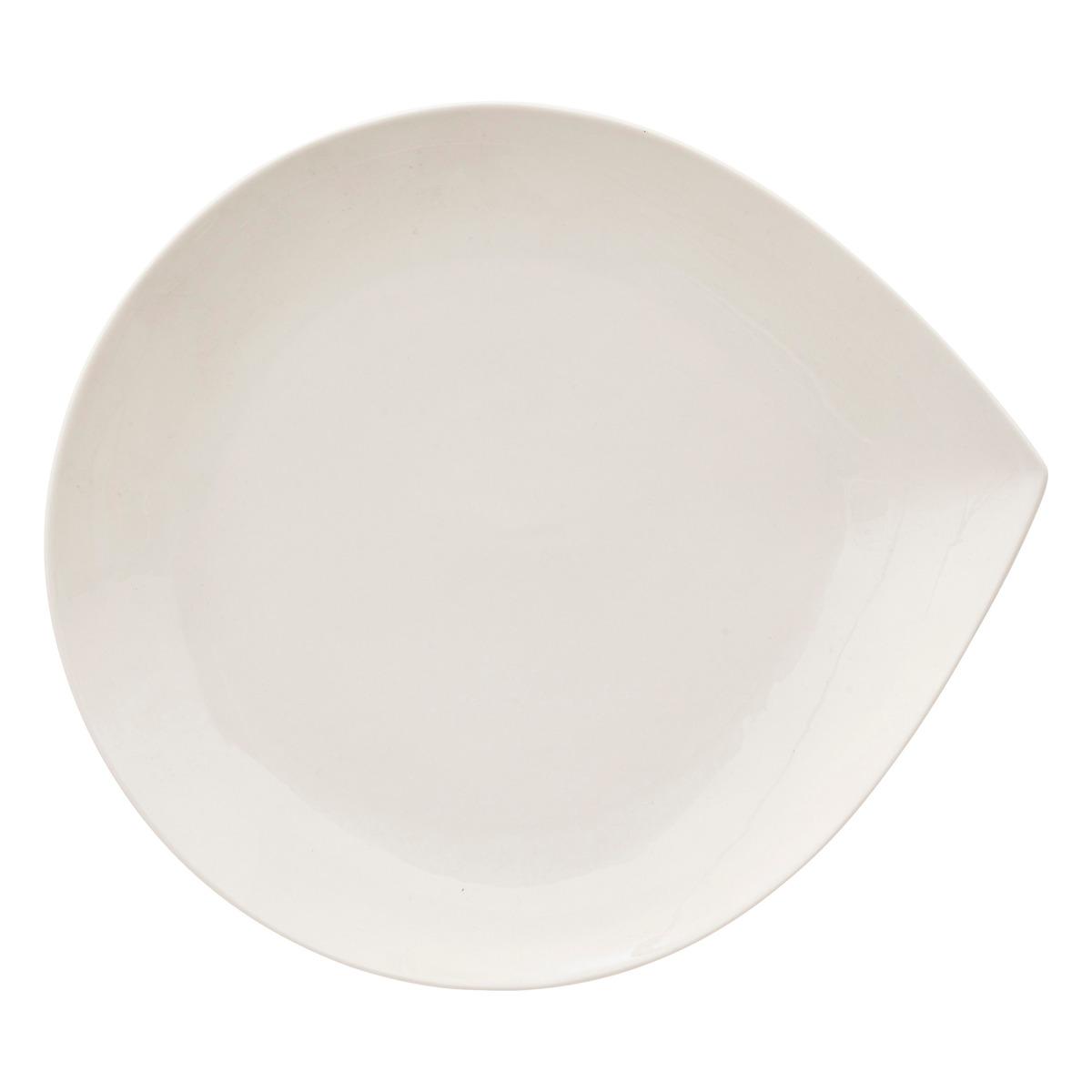 Set of 6 "Goutte" plates 29x26cm