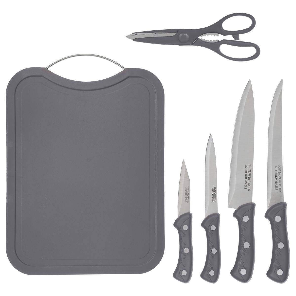 Cutting board set + 4 knives + scissors - Deco, Furniture for Professionals  - Decoration Brands