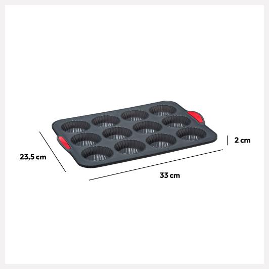 Moule en silicone Silitop 12 muffins - Déco, mobilier pour les