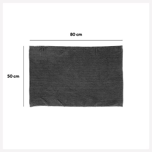 Bath mat chenille 80,5x50cm - Deco, Furniture for Professionals 