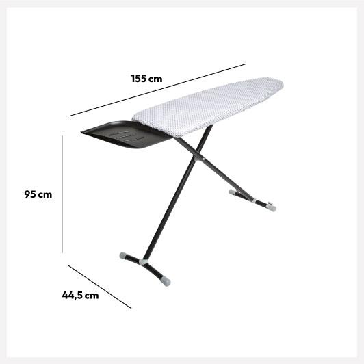 Housse pour table à repasser 125x45cm en coton et molleton - Déco, mobilier  pour les professionnels - Decoration Brands