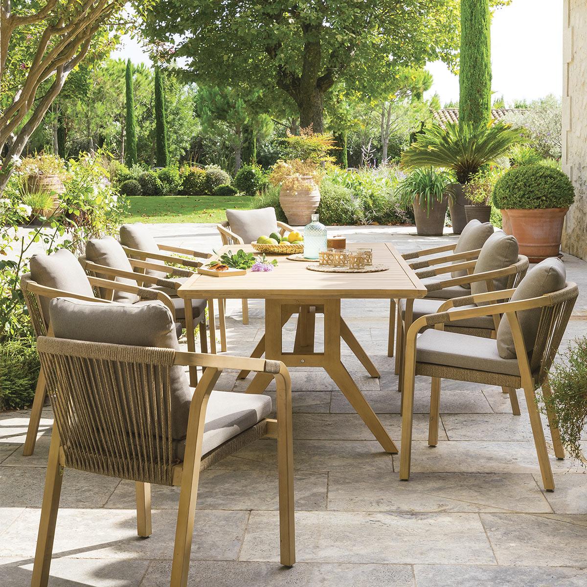 Fauteuil de jardin "Papouasie" en acacia