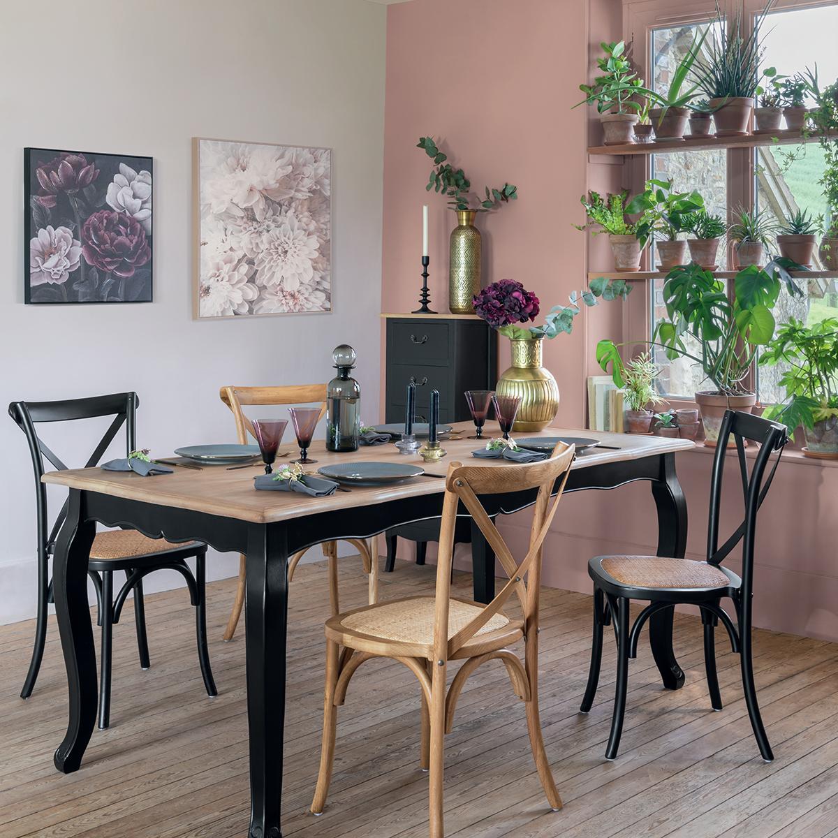 Chaise bistrot "Isak" hêtre noir