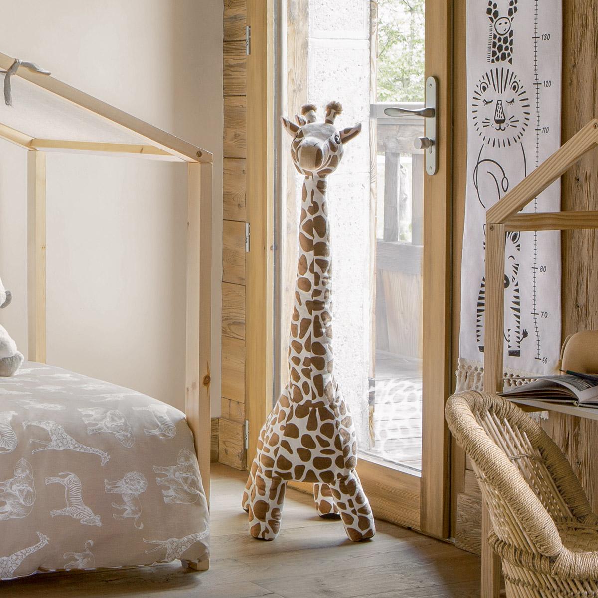 Girafe Géante En Peluche Pour Enfants, 35-140cm, Décoration Douce Pour  Chambre, Cadeau D'anniversaire - AliExpress