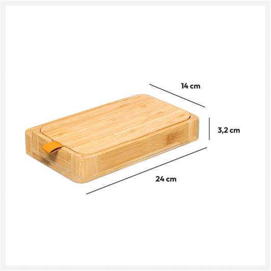 Bamboo Keepsake Box with Mirrow inside Lid Wooden Box for Storage and  Jewelry