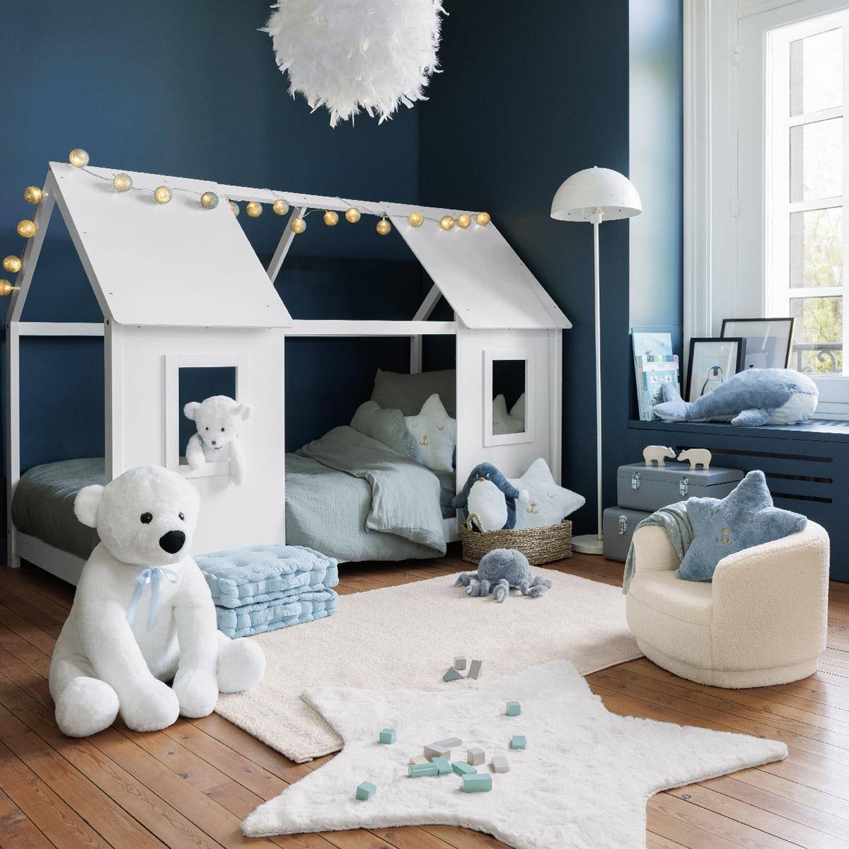 Canopy bed cabin I Dreamy™ – Three Hugs - Puériculture, Mode et Accessoires  de bébé