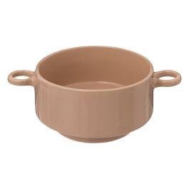 Retro" nude ceramic bowl 51cl