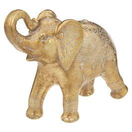 Golden elephant statuette H23cm